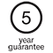 5 years guarantee
