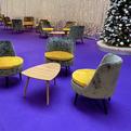 luci a san siro plane powered by PeP chairs for Christmas public area